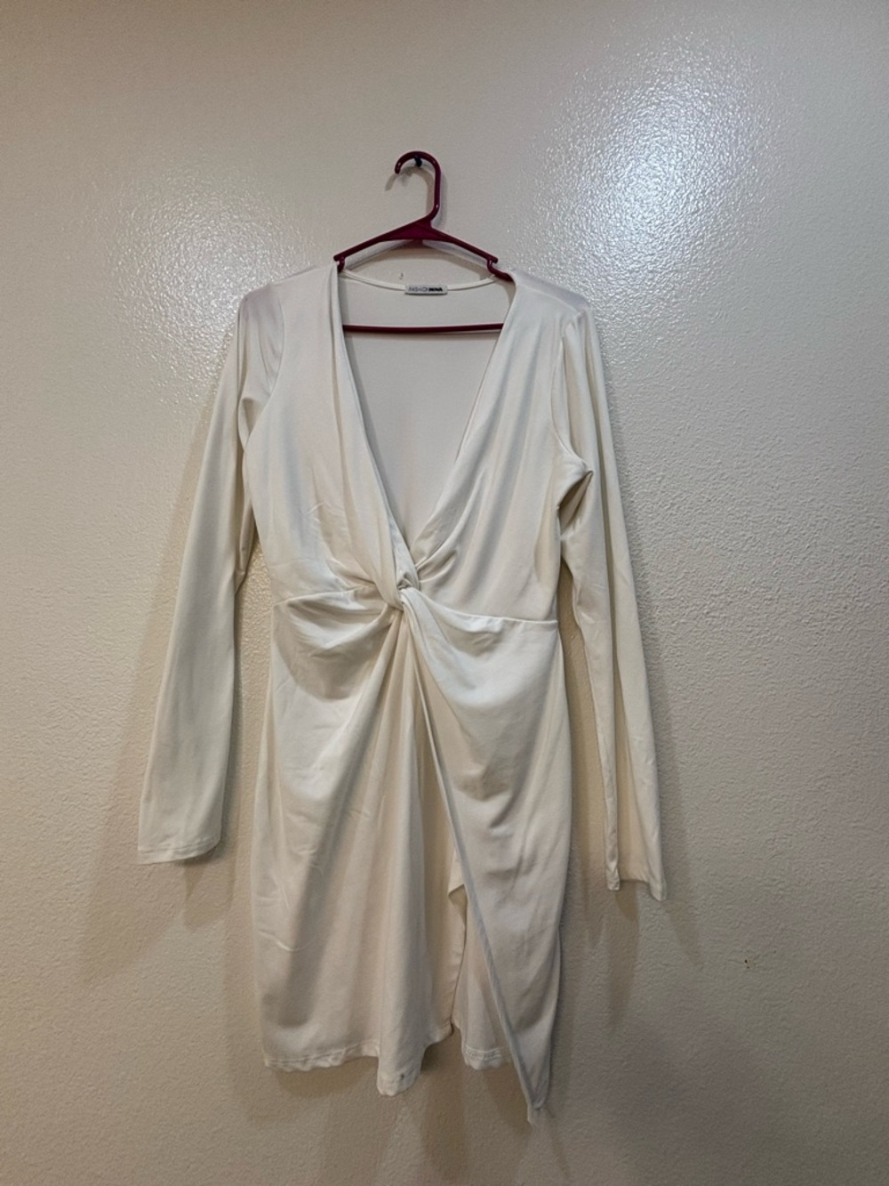 Fashion Nova Like New White Dress